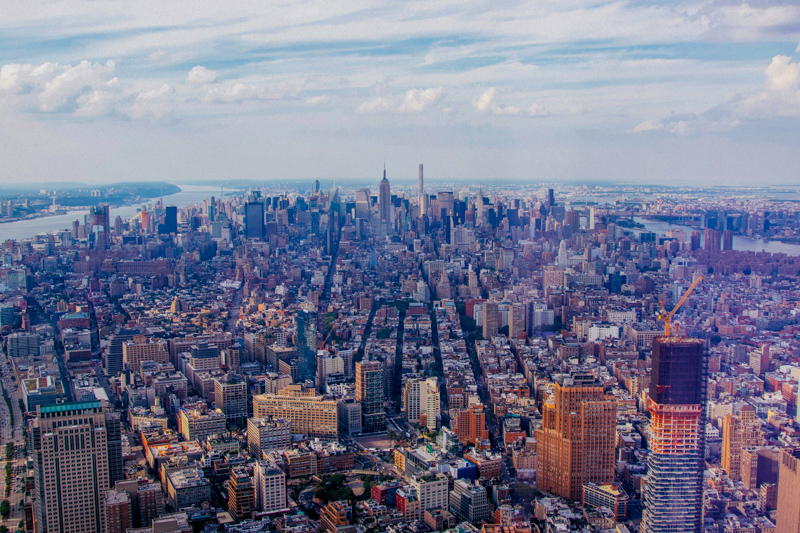 Vue de One World Observatory