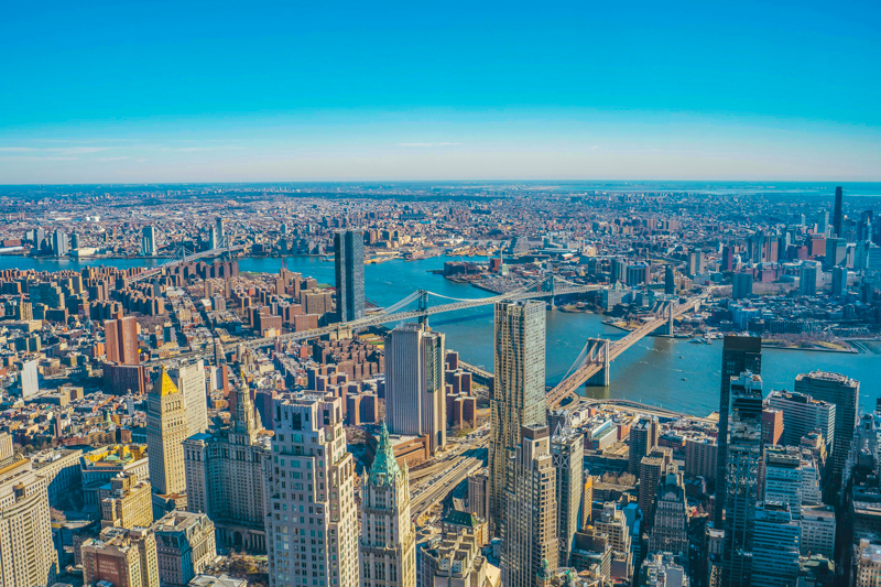 Vue de One World Observatory