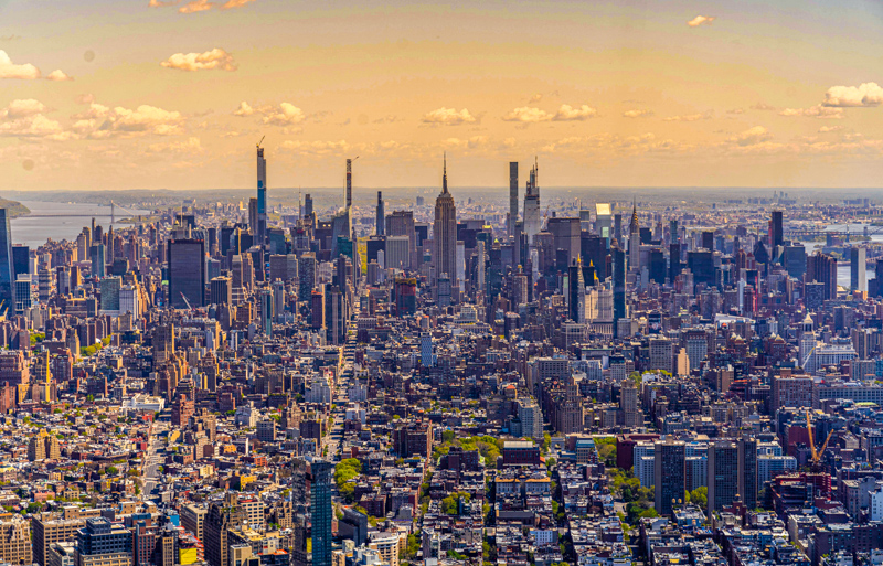 Vue de One World Observatory