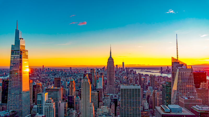 Vue du Top of the Rock