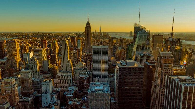 Vue du Top of the Rock