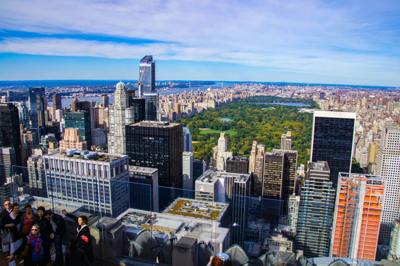 Vue du Top of the Rock