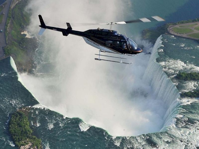 Survol de Niagara Falls en h&eacute;licopt&egrave;re