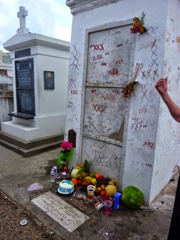 St. Louis Cemetery No. 1 - Tombe de Marie Laveau - La Nouvelle-Orléans - 26