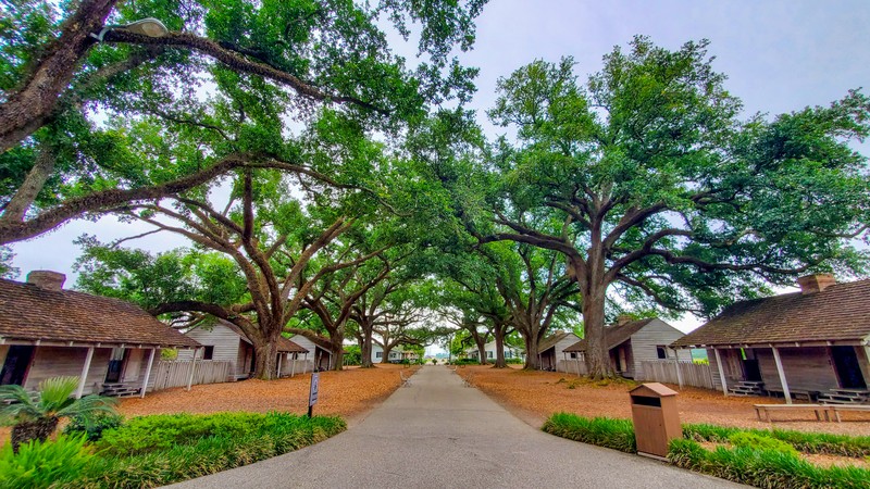 Slavery at Oak Alley Exhibit