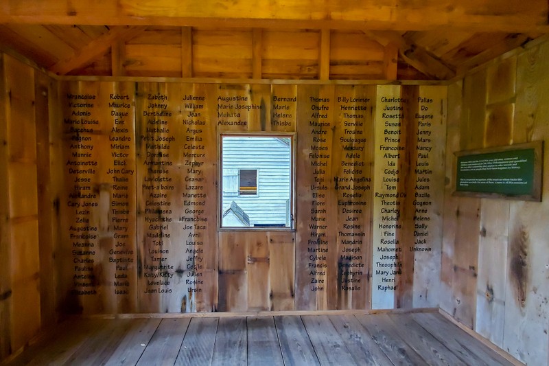 Slavery at Oak Alley Exhibit
