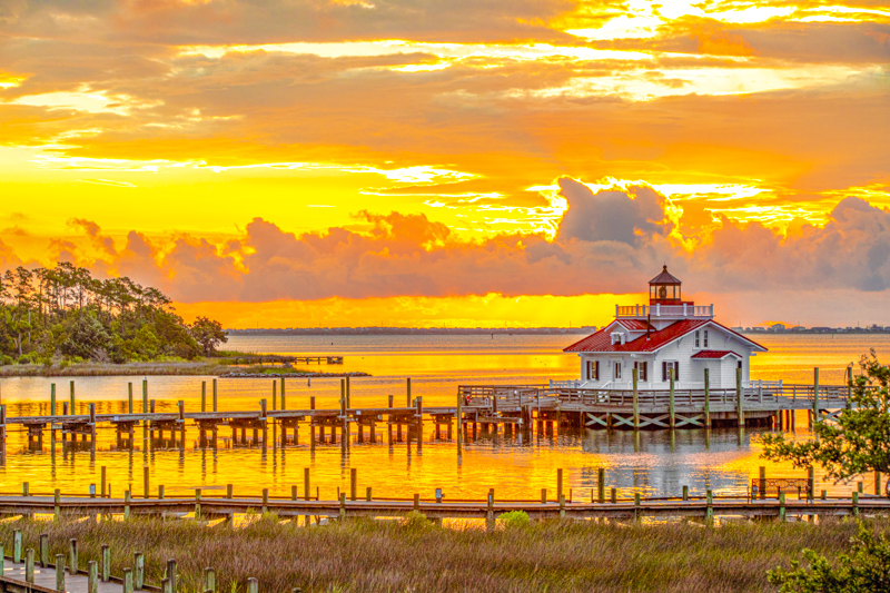 Roanoke Marshes Lighthouse