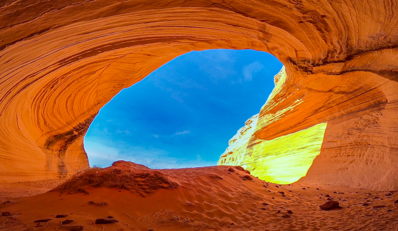 Big Lake Sand Cave