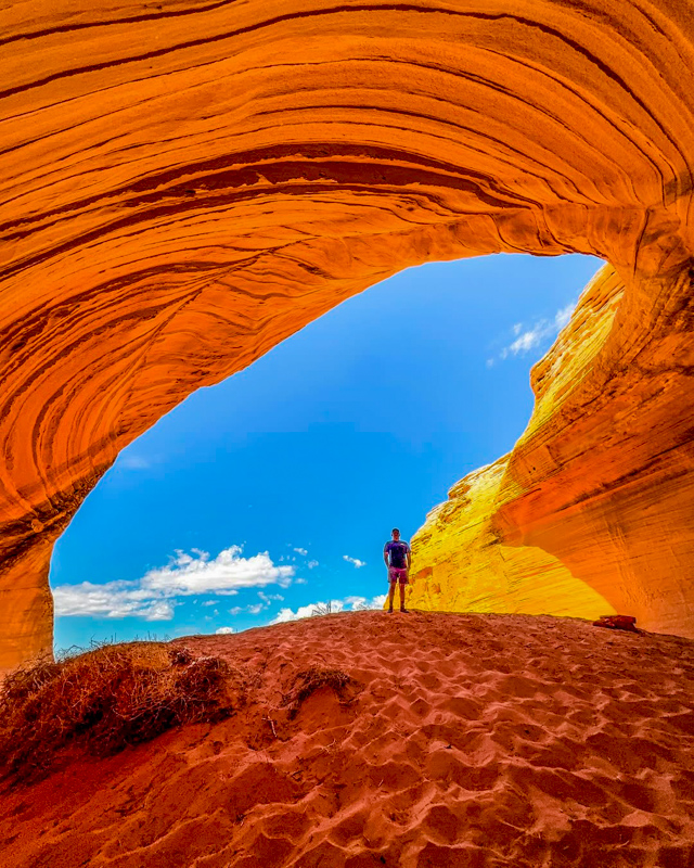 Big Lake Sand Cave
