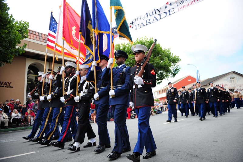 Parade du 4 Juillet à Monterey