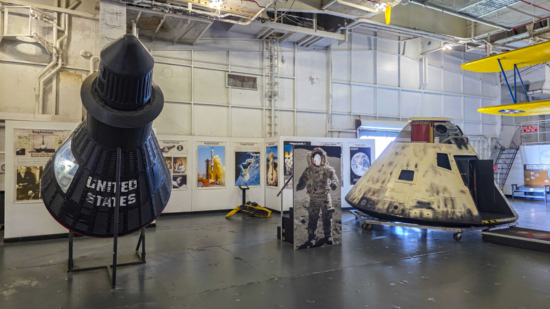 Capsules Friendship 7 et Appolo 8