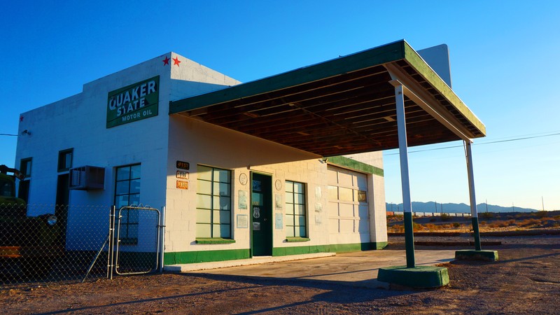 Texaco Gas Station