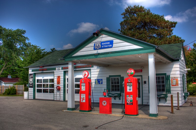 Ambler's Texaco Gas Station