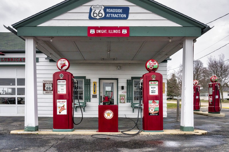 Ambler's Texaco Gas Station