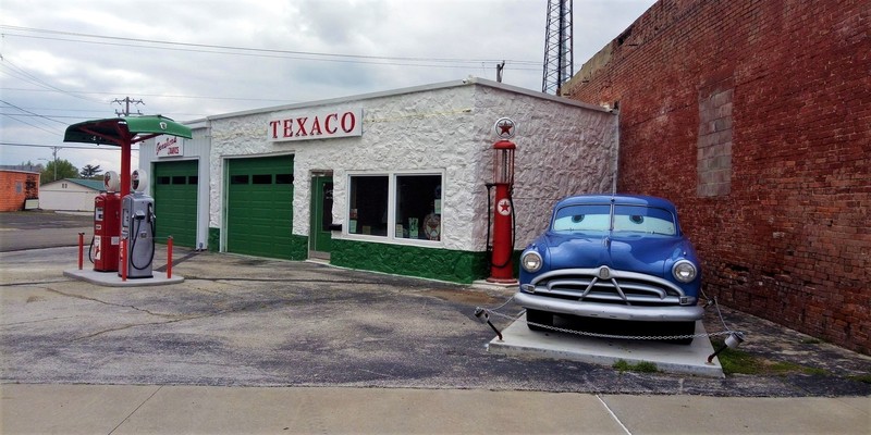 Texaco Gas Station