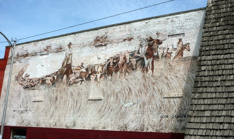 Mural à Baxter Springs