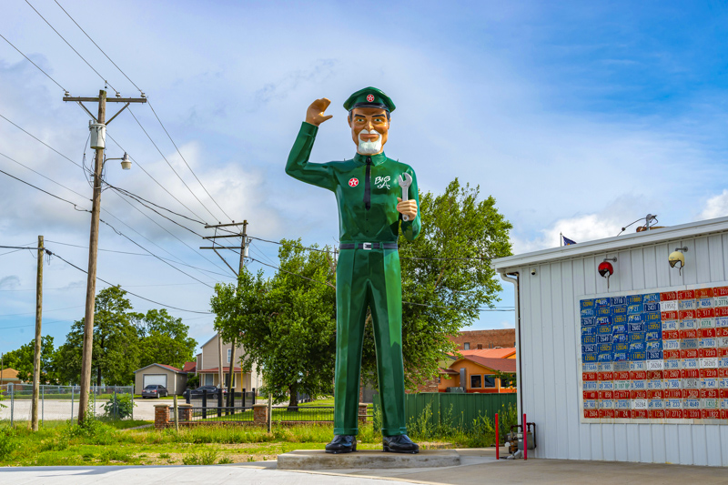 Texaco Gas Station