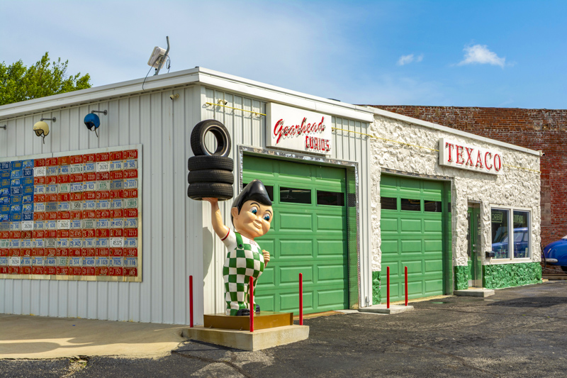 Texaco Gas Station