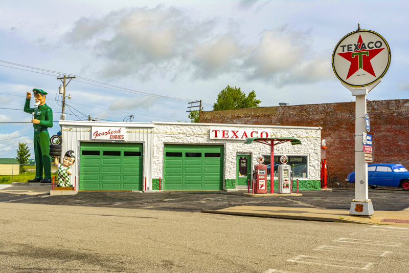 Texaco Gas Station