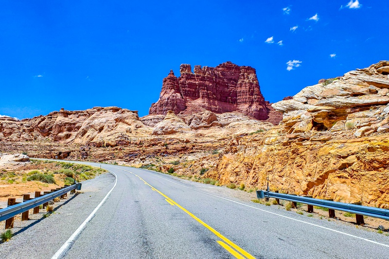 La route UT95