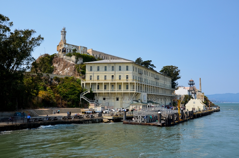 Arrivée sur Alcatraz Island