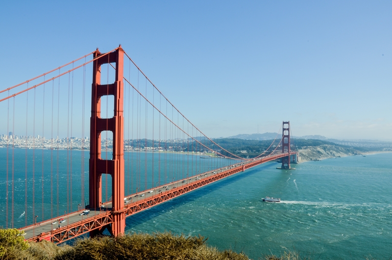 Golden Gate Bridge, vu de Battery Spencer View