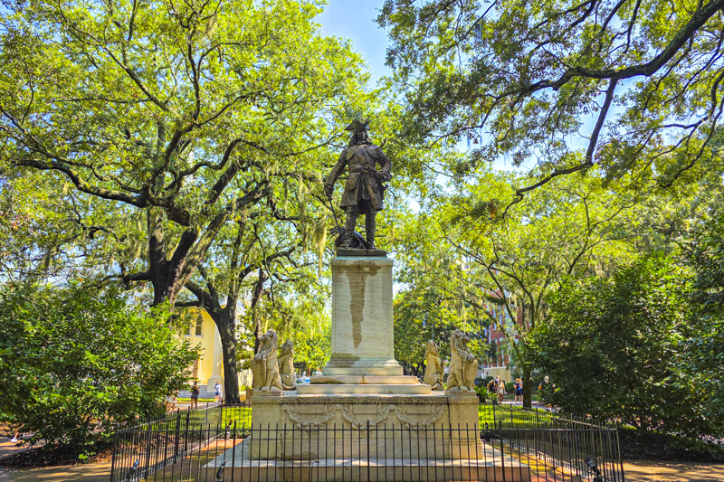 James Oglethorpe Monument