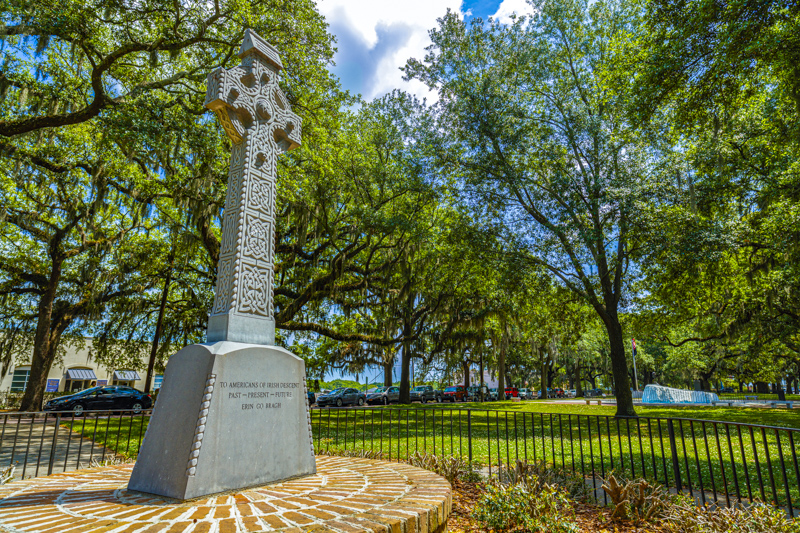 Irish Celtic Cross Memorial