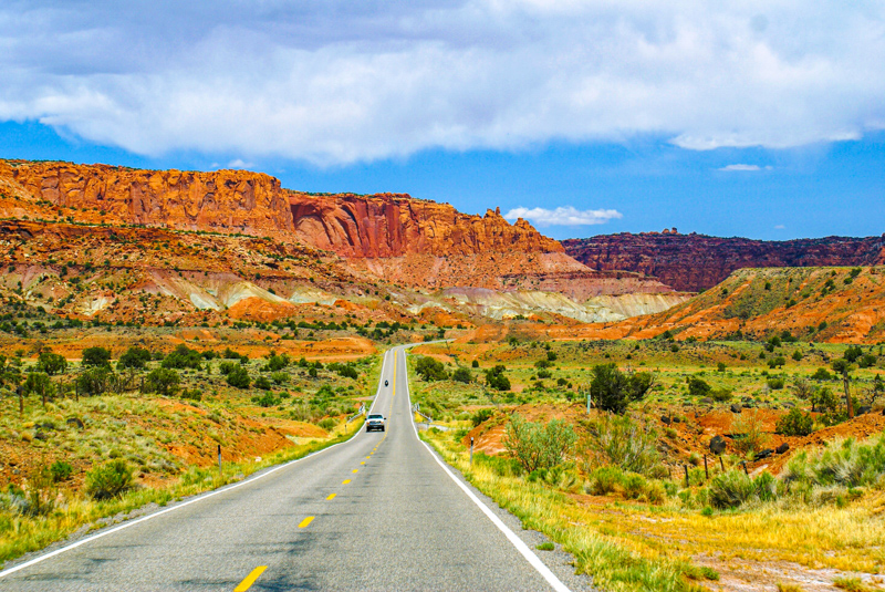 Près de Capitol Reef NP
