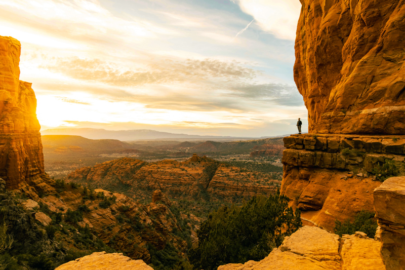 Vue de Cathedral Rock