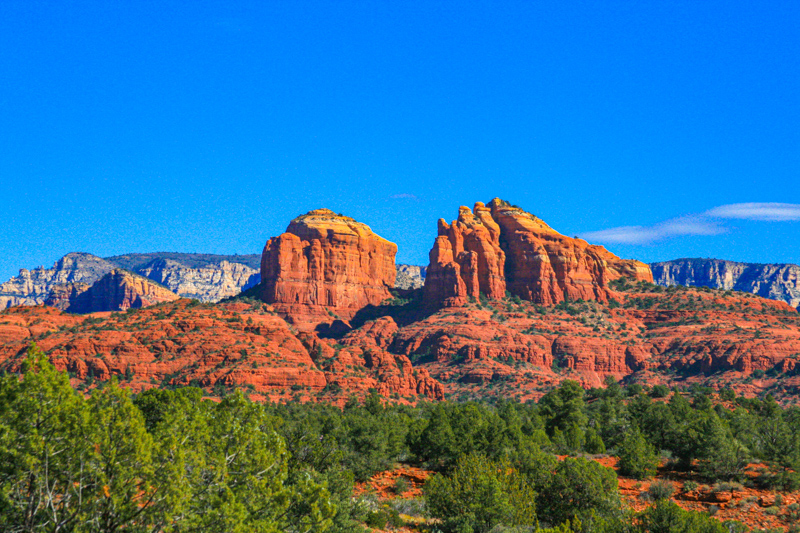 Cathedral Rock, vu de Red Rock State Park