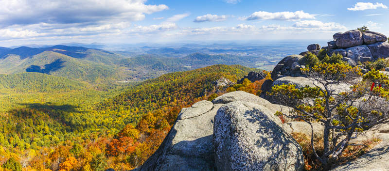 Sommet de Old Rag Mountain