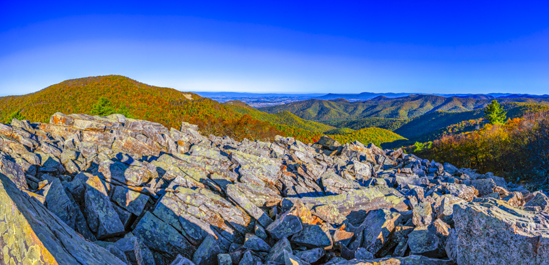 Vue de Blackrock Summit