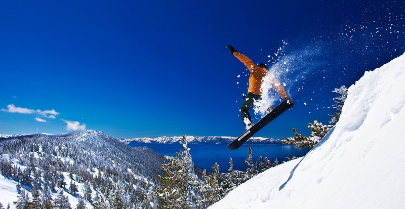 Snow à Lake Tahoe