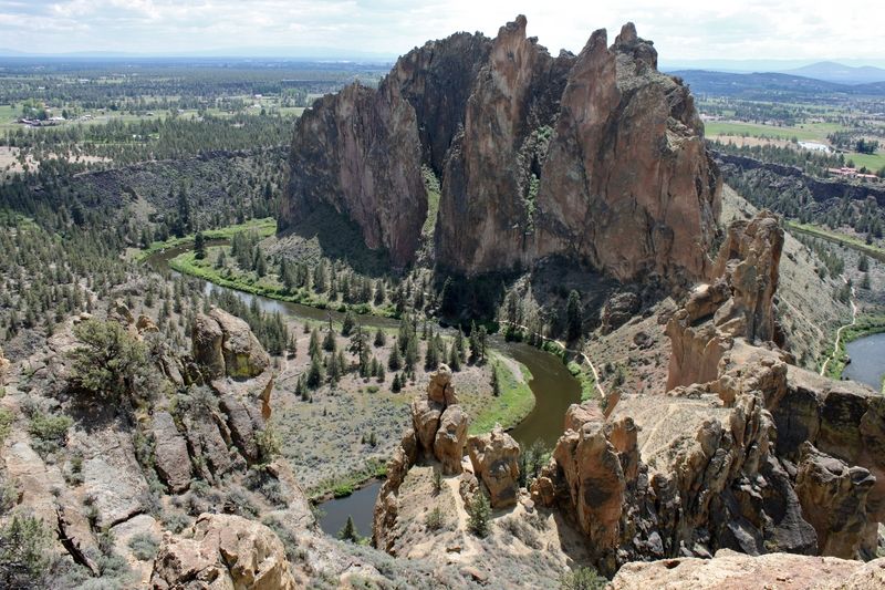 Vue du sommet de Misery Ridge