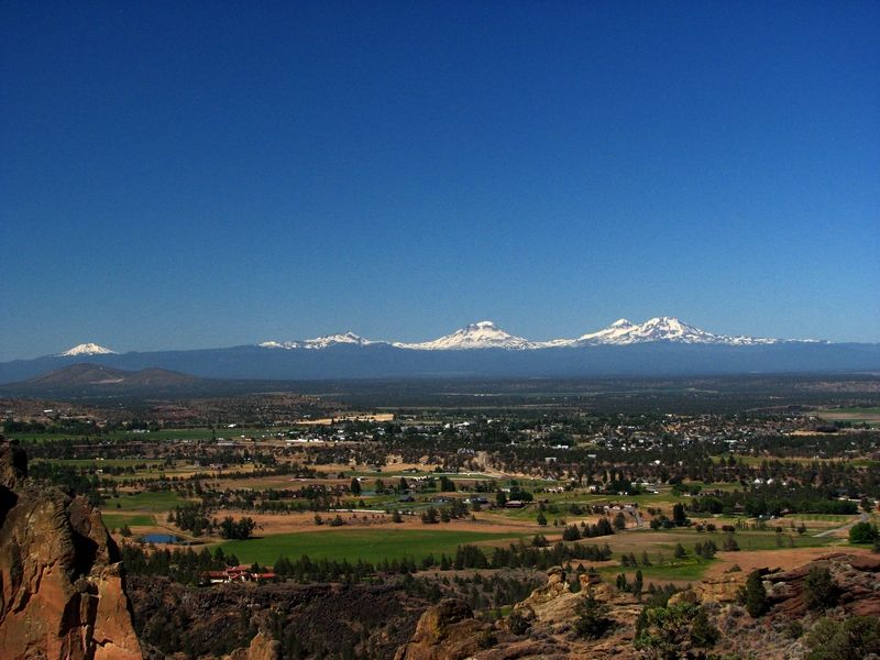 Vue du sommet de Misery Ridge