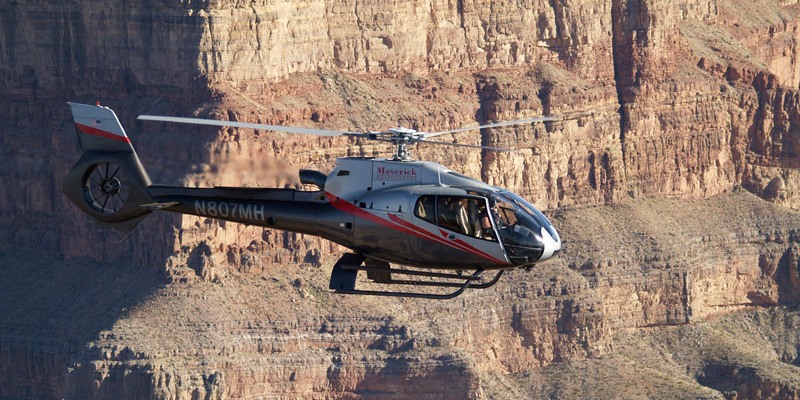 Survol du Grand Canyon en hélicoptère