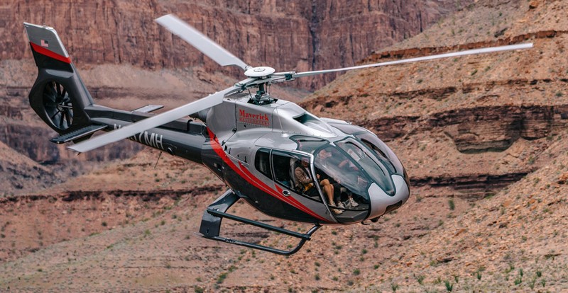 Survol du Grand Canyon en hélicoptère