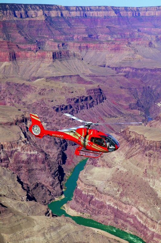 Survol du Grand Canyon