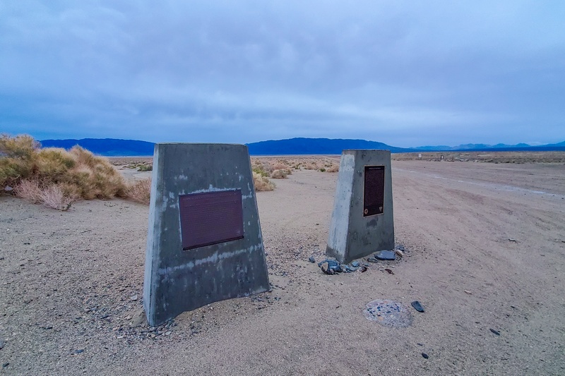 En route pour Trona Pinnacles