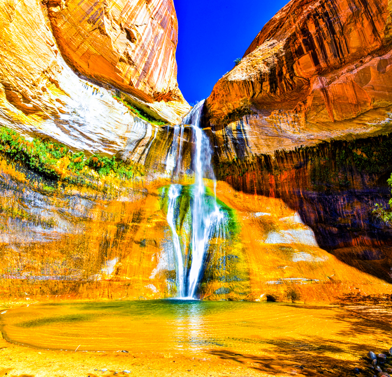 Lower Calf Creek Falls