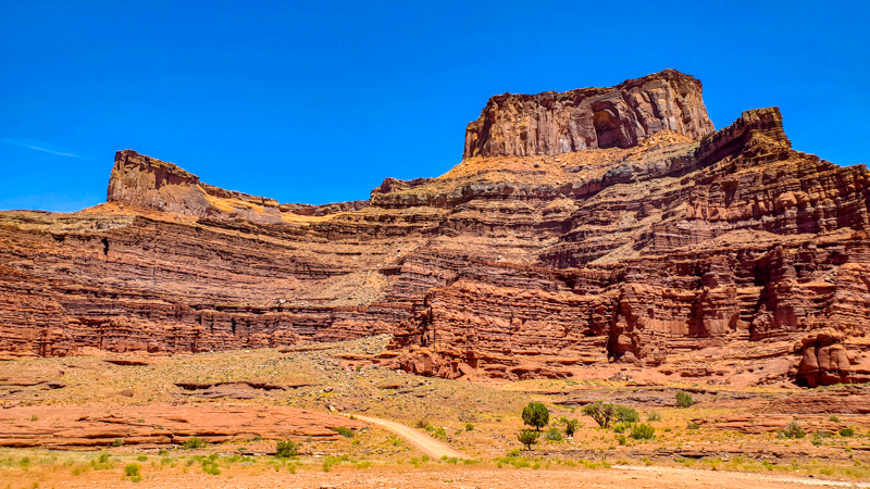 Dead Horse Point, vu de East Gooseneck Overlook