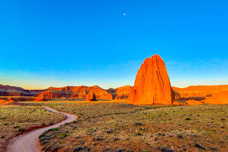 Temple of the Sun au lever du Soleil