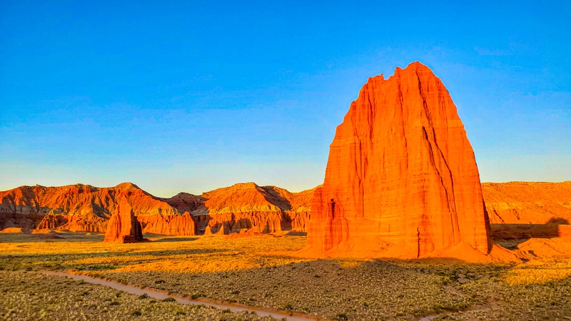 Temple of the Sun au lever du Soleil