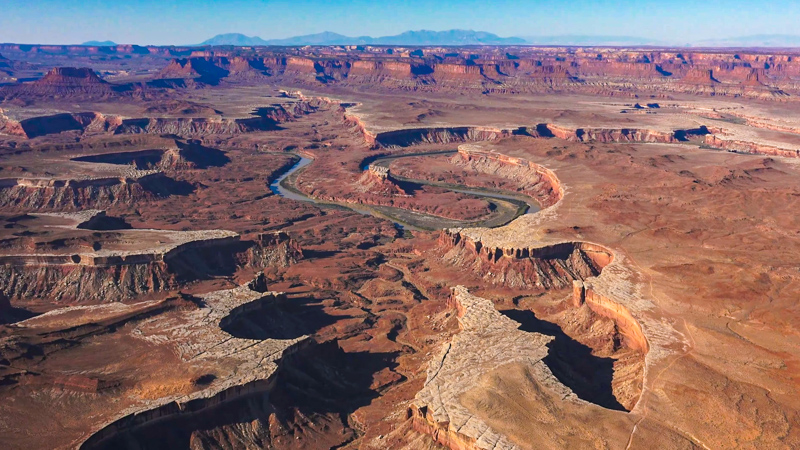Survol de Canyonlands NP
