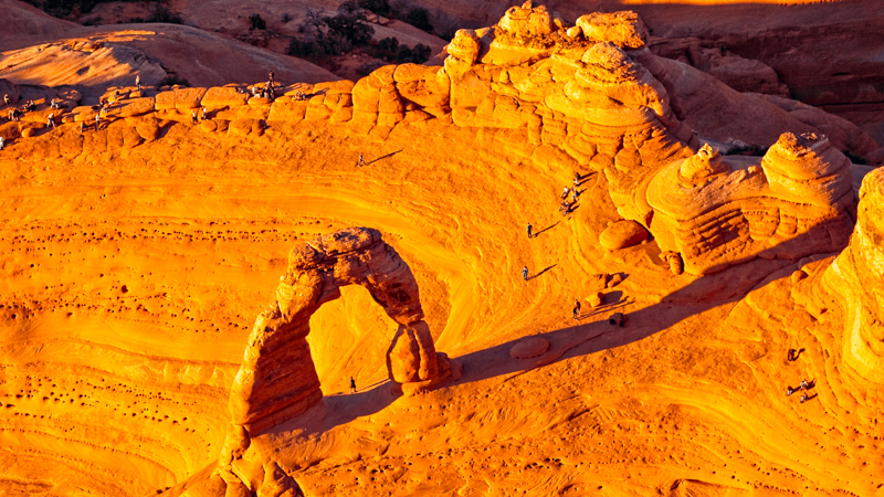 Survol de Arches NP