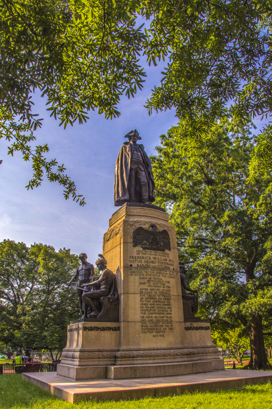 General Baron von Steuben Statue