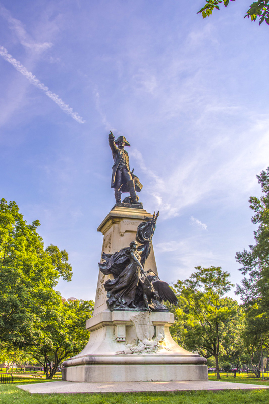 General Comte de Rochambeau Statue