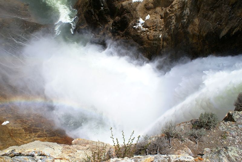 Brink of the Lower Falls