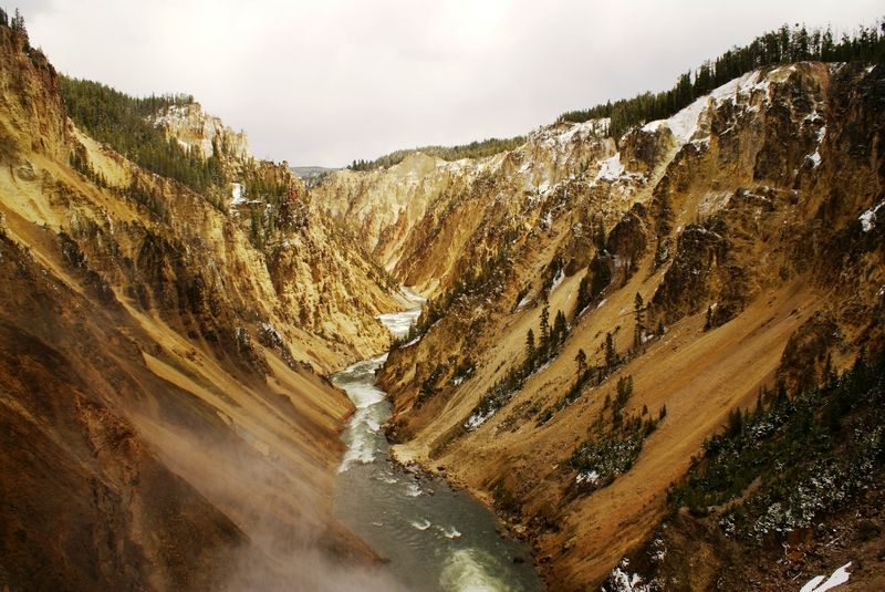 Brink of the Lower Falls